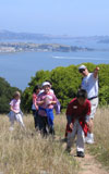 Hike on Ring Mountain. Photo by Holly Manly